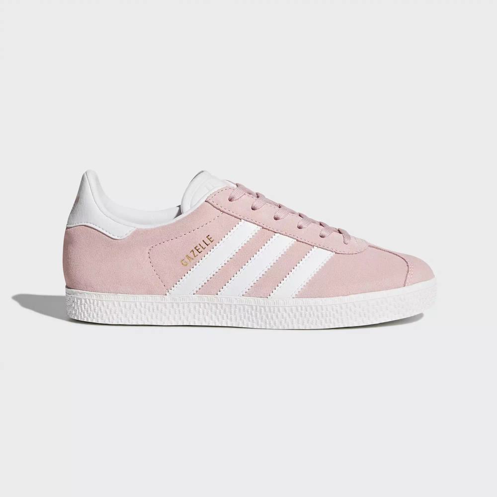 Adidas Gazelle Tenis Rosas Para Niña (MX-55580)